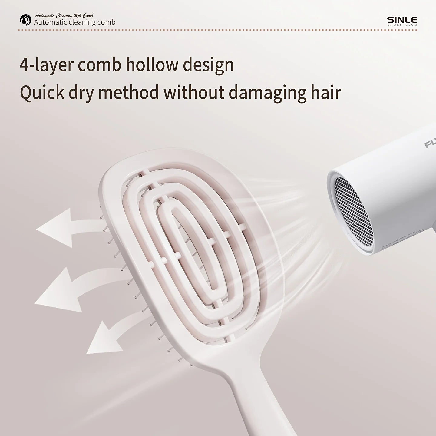 LumiGlow™ 3D Self-Cleaning Air Cushion Brush